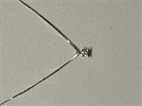 Collana Gioielleria Dossena  Donna in Oro bianco Diamante COOR-50-253